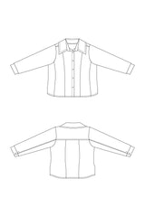 Flair Patterns - Shirt 2101 Long Sleeve Pattern